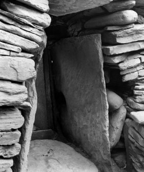 Skara Brae, View of doorway.