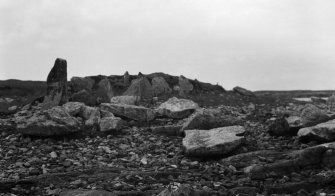 General view of Sig More chambered cairn.