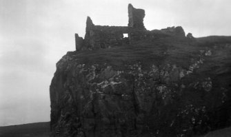 General view of Duntulm Castle Skye, facing north east.