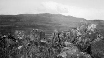Dun Gerashader, detail of boulder defence.