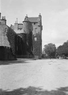 View of Bishop's Palace, Dornoch, from East.
