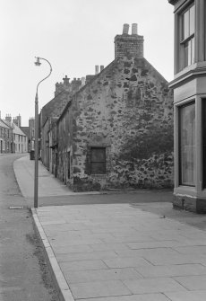 View of 47, 49 and 51 High Street, East Linton, from NW.