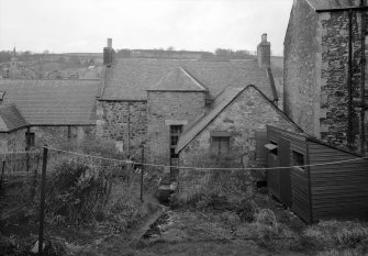 View of 1 Old Bridge End, Jedburgh from east.