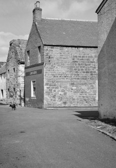 View of cottages, Haddington, from S.