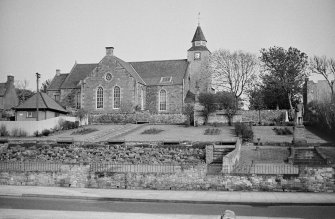 View of Prestongrange Parish Church, Prestonpans, from N.