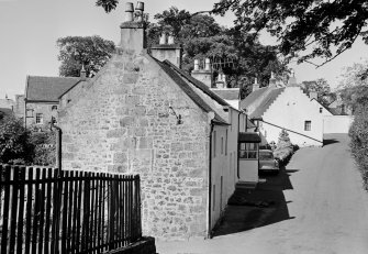 View of 26-34 Kirk Road, Carmunnock, Glasgow from south west.