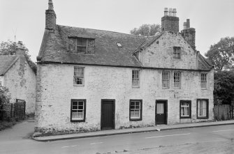 View of Begg's House, 8-8A Kirk Road, Carmunnock, Glasgow from east.