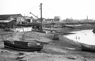 View of Cockenzie harbour from NE.