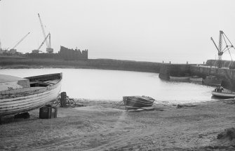 View of Cockenzie harbour from SE.