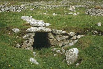 The entrance to the souterrain.