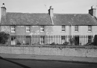 View of 45 and 43 Olrig Street, Thurso, from south.