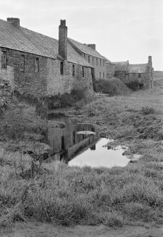 View of Millbank meal mill and foundry, Thurso, from north.