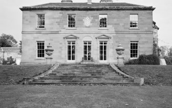 View of south west elevation of Lennel House.
