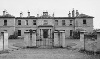 View of north west elevation of Lennell House.