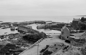 General view of St Abbs Harbour.