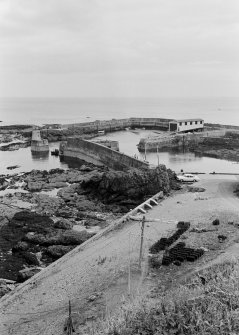 General view of St Abbs Harbour.