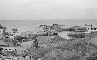 General view of St Abbs Harbour.