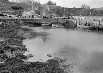 View of St Abbs Harbour.