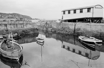 General view of St Abbs Harbour.