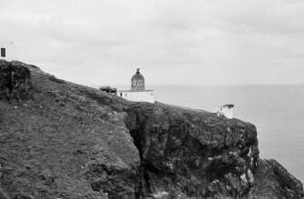 General view of St Abb's Head Lighthouse.