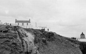 General view of St Abbs Head Lighthouse.