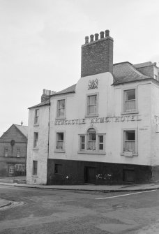 View from north east of Newcastle Arms Hotel, 50 High Street, Coldstream