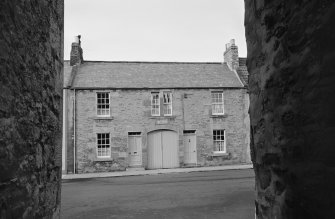View of 12 Market Square, Coldstream, from south. The building is now the home of Coldstream Museum.