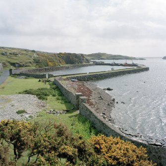 Rodel Harbour. View from N