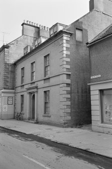 View from north of house of Dr J. G. Dobson, 47 Market Square, Duns