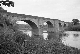 General view of Ladykirk and Norham Bridge
