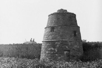 View of Dolphingston dovecot near Tranent from SE.
