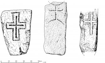 Publication Illustration, St Kilda, Hirta crosses. 400dpi copy of GV004693.