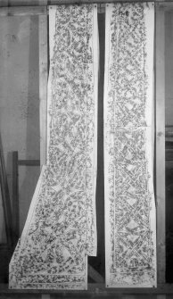 Photographic copy of two rubbings showing side panels of the Maiden Stone Pictish cross slab