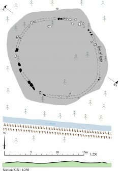 400dpi copy of GV004687. Adobe Illustrator plan of the Chapel of Sink - See free Great Crowns of Stone Gazetteer pdf