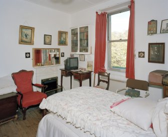 First floor, North West bedroom, view from South East