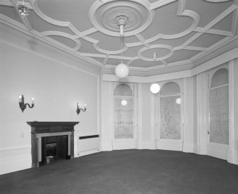 Ground floor, dining room, view from N