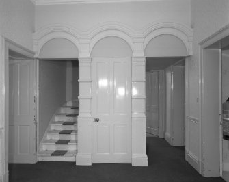 First floor, view of landing to secondary stair