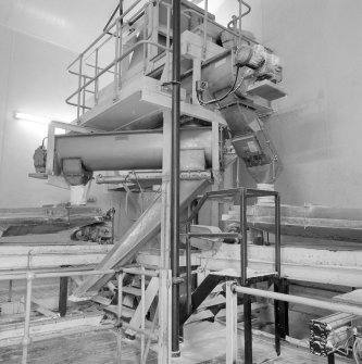 Interior view of Fine End roof top Scalper Room, the start of the sieving and routing for the various grades of White and Industrial sugars (T&L No.: 21179/7)