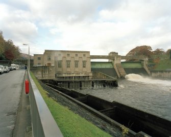 General view of power station and dam from SE