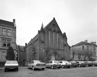 Entrance front, view from North West