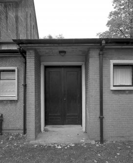 Hall, entrance door, detail