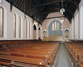 Interior, view from East