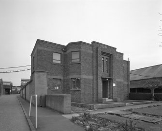 Motherwell, Craigneuk Street, Anderson Boyes
Exterior view from north west of west facade of Canteen, built in 1920 (with additions in 1963)