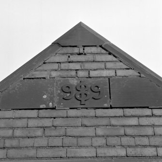 Motherwell, Craigneuk Street, Anderson Boyes
Detail of 1899 date plaque in central pediment of original office building