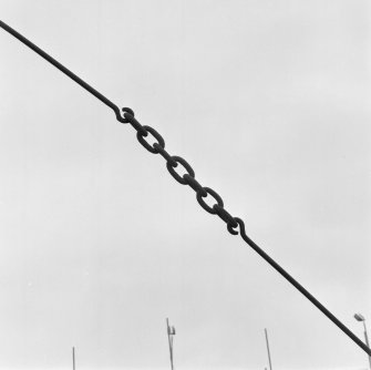 Detail of multi-link chain.