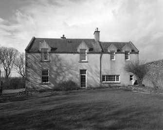 View of farmhouse from East.