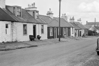 View of north side of Victoria Street, Kirkpatrick Durham, from south west