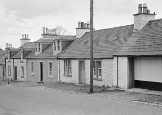 View of south side of Victoria Street, Kirkpatrick Durham, from north west