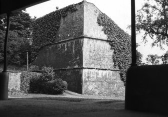 View of dovecot at Ravelston House, Edinburgh, from NW.