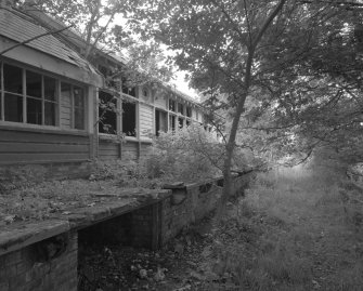 View from NE showing station building and platform.